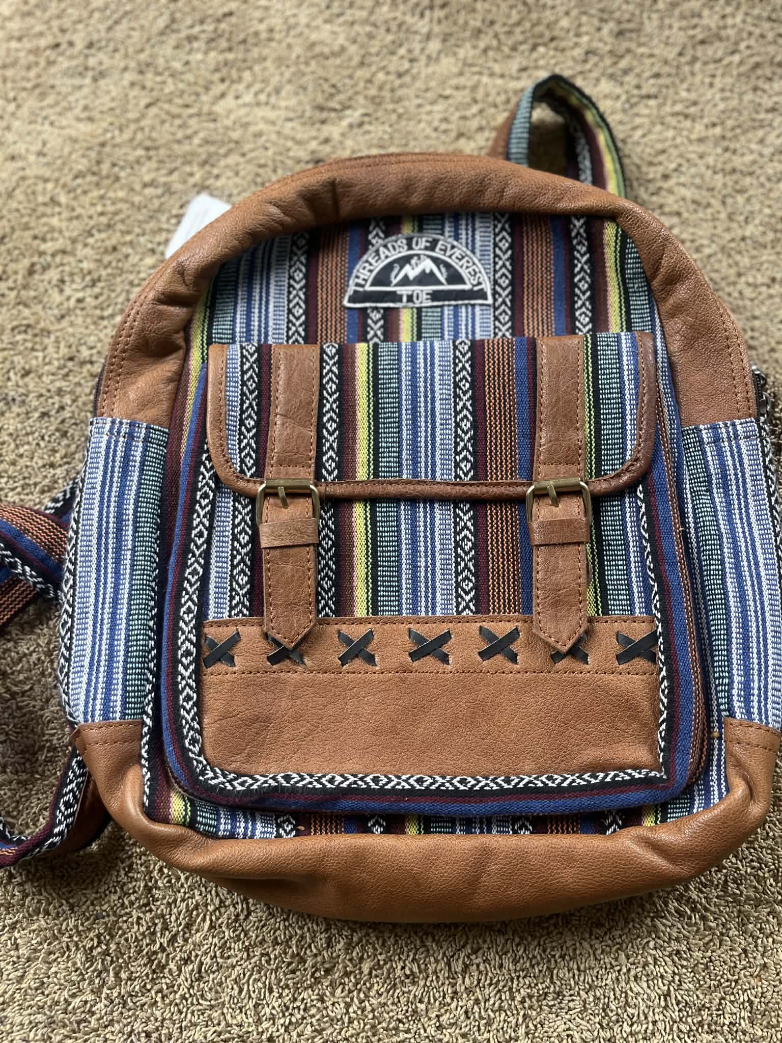 leather cotton  bigbackpack