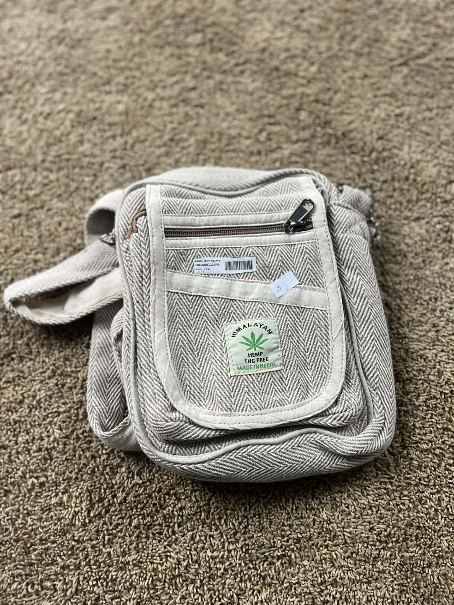 Hemp square sling